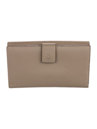 Fendi 2017 Leather Continental Wallet