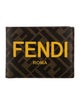 Fendi Zucca FF Logo Printed Bifold Wallet