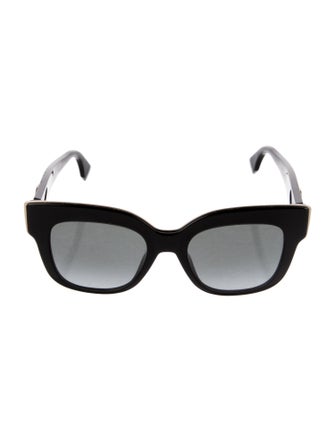Fendi Oversize Gradient Sunglasses