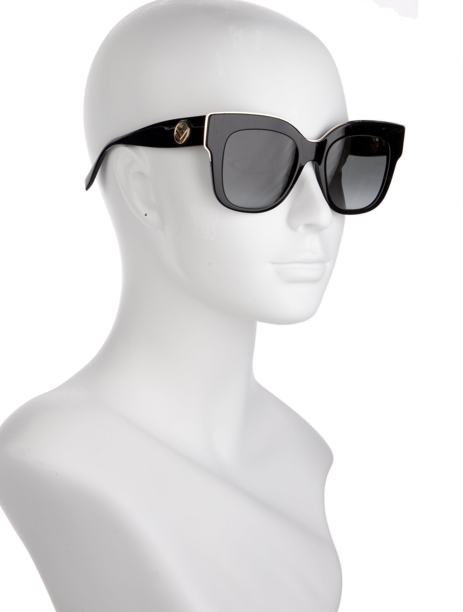 Fendi Oversize Gradient Sunglasses