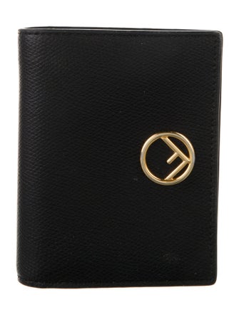 Fendi F is Fendi Leather Compact Wallet