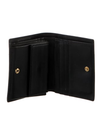 Fendi F is Fendi Leather Compact Wallet
