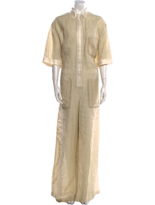Fendi Linen Jumpsuit