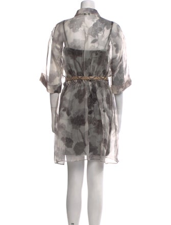 Fendi Printed Knee-Length Dress