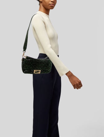 Fendi Jacquard Baguette
