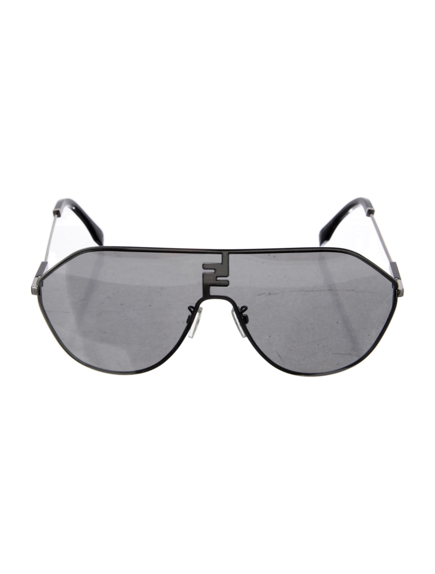 Fendi Shield Tinted Sunglasses