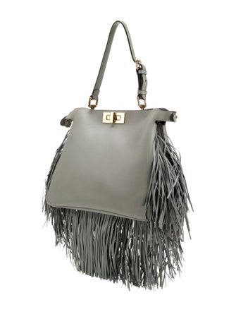 Fendi Leather Peekaboo Medium 2025