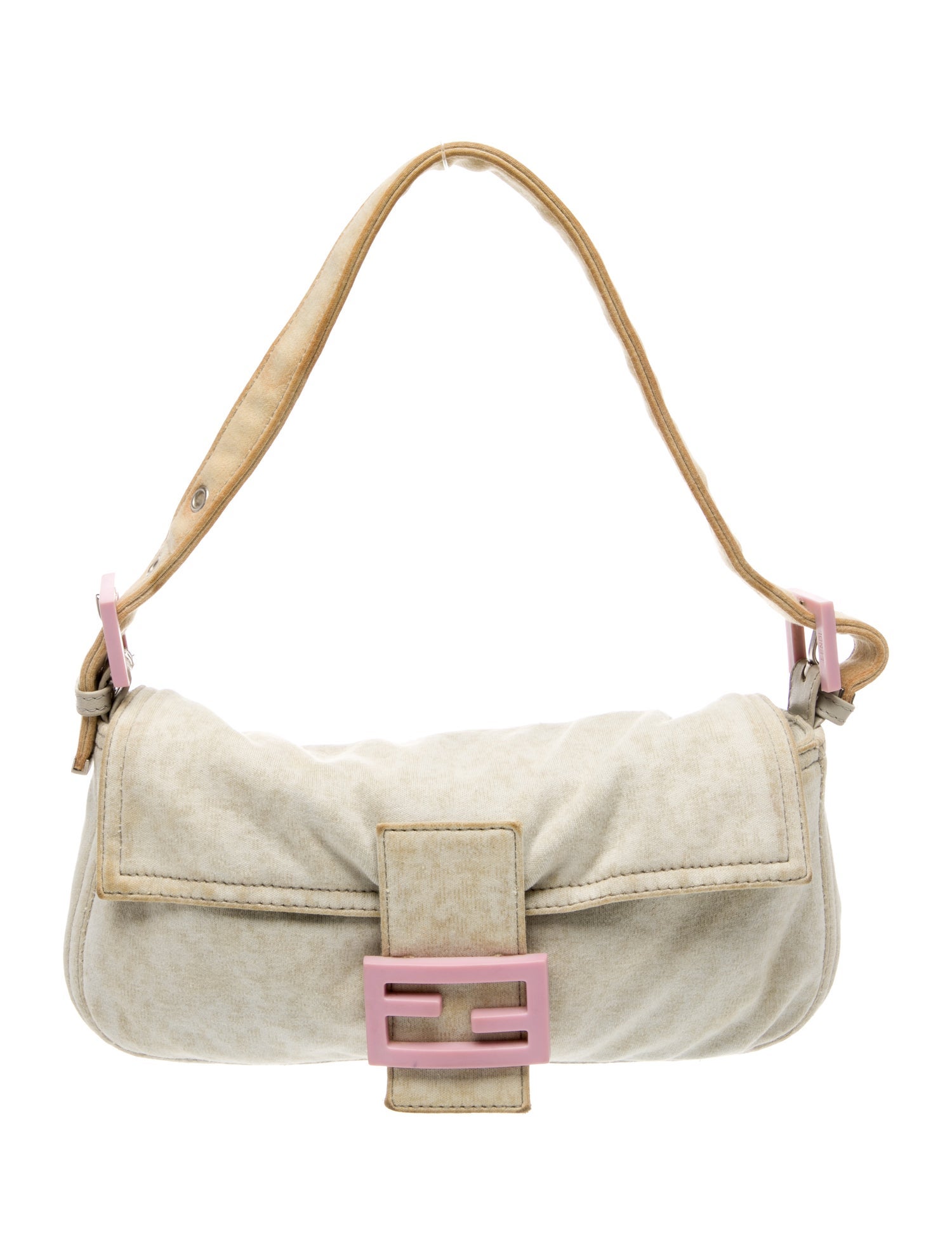 Fendi Zucca FF Baguette Small Vintage