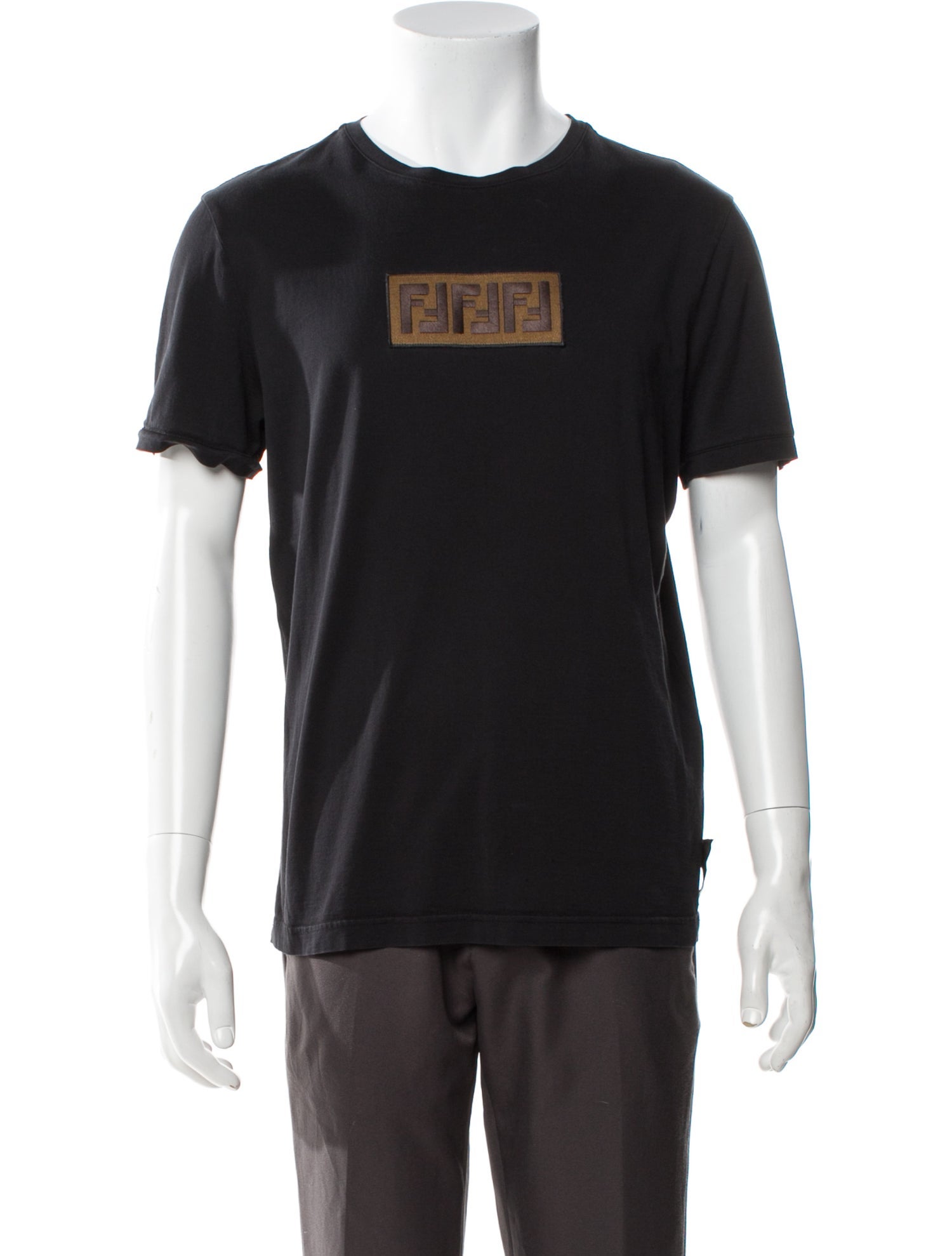 Fendi Graphic Print Crew Neck T-Shirt