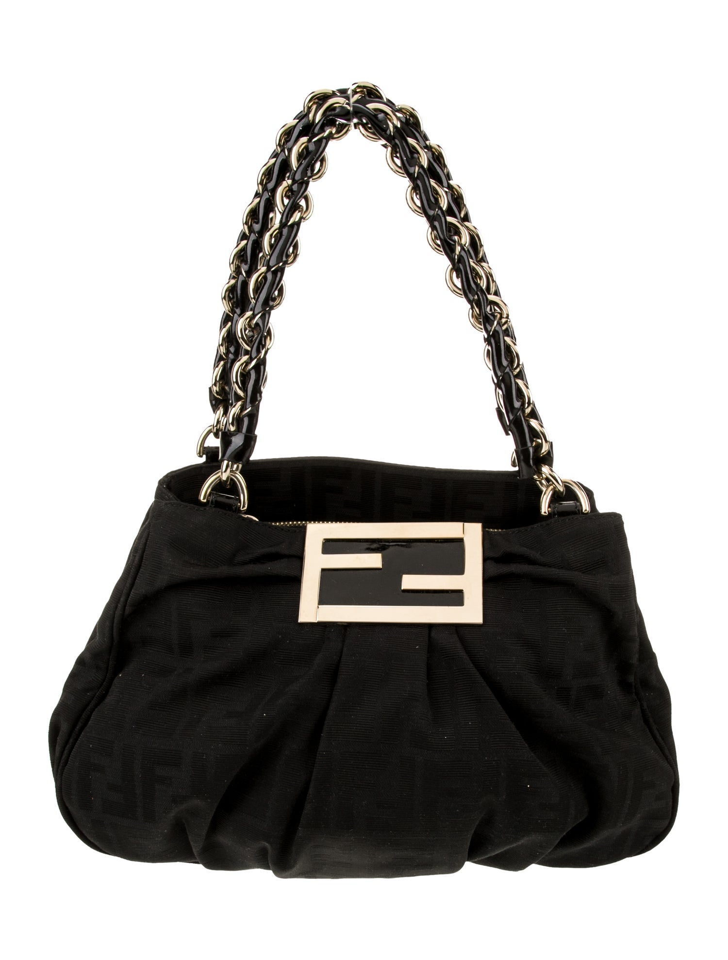 Fendi Zucca FF Shoulder Bag