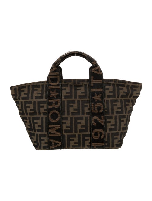 Fendi Canvas Top Handle Bag
