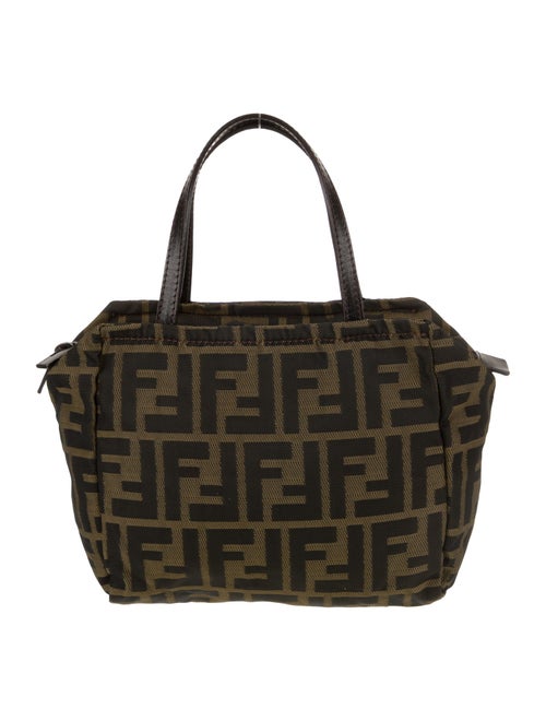 Fendi Zucca FF Top Handle Bag
