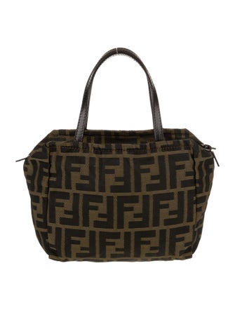 Fendi Zucca FF Top Handle Bag
