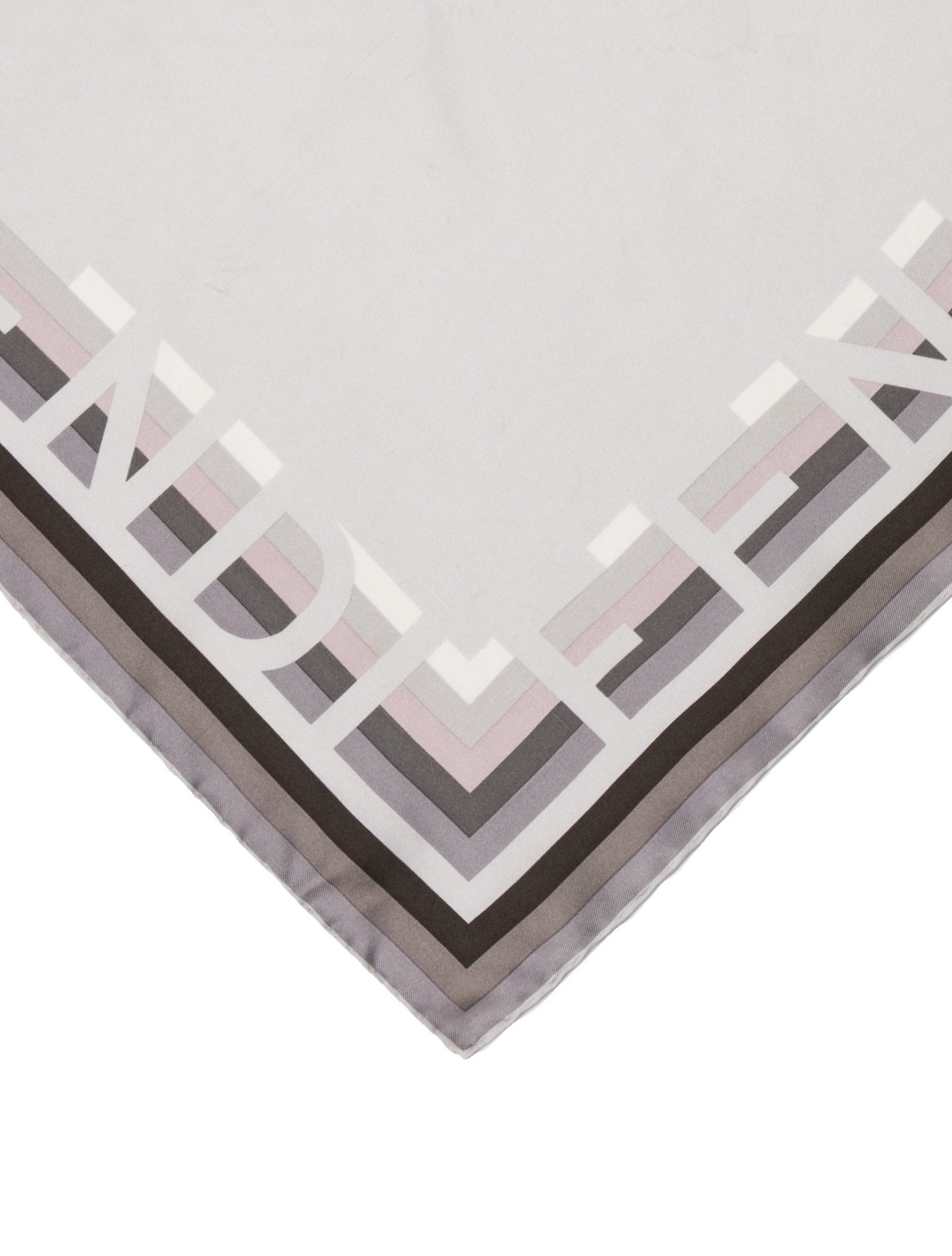 Fendi Zucchino FF Logo Printed Bandana