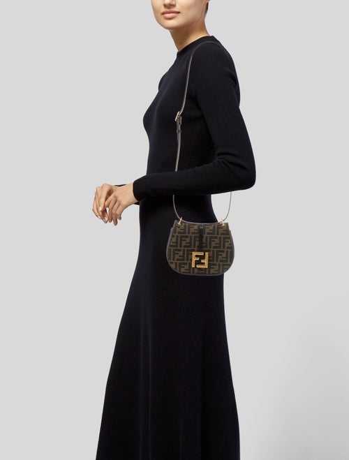 Fendi Canvas Shoulder Bag