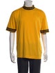 Fendi Zucca FF Logo Striped T-Shirt