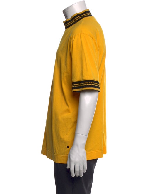 Fendi Zucca FF Logo Striped T-Shirt