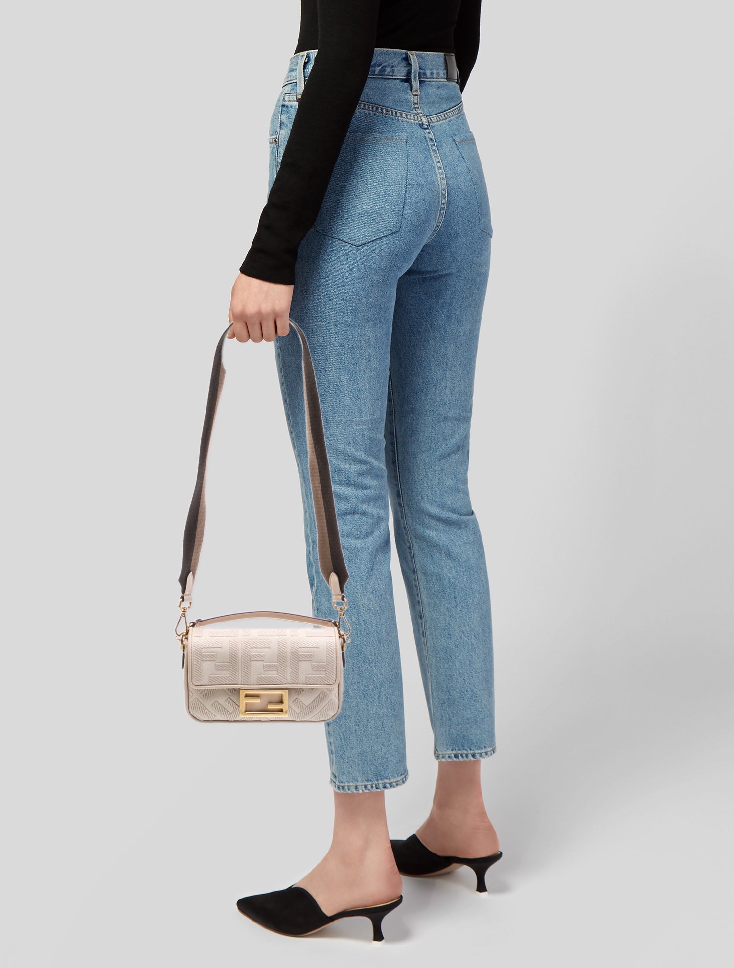 Fendi Zucca FF Baguette Mini