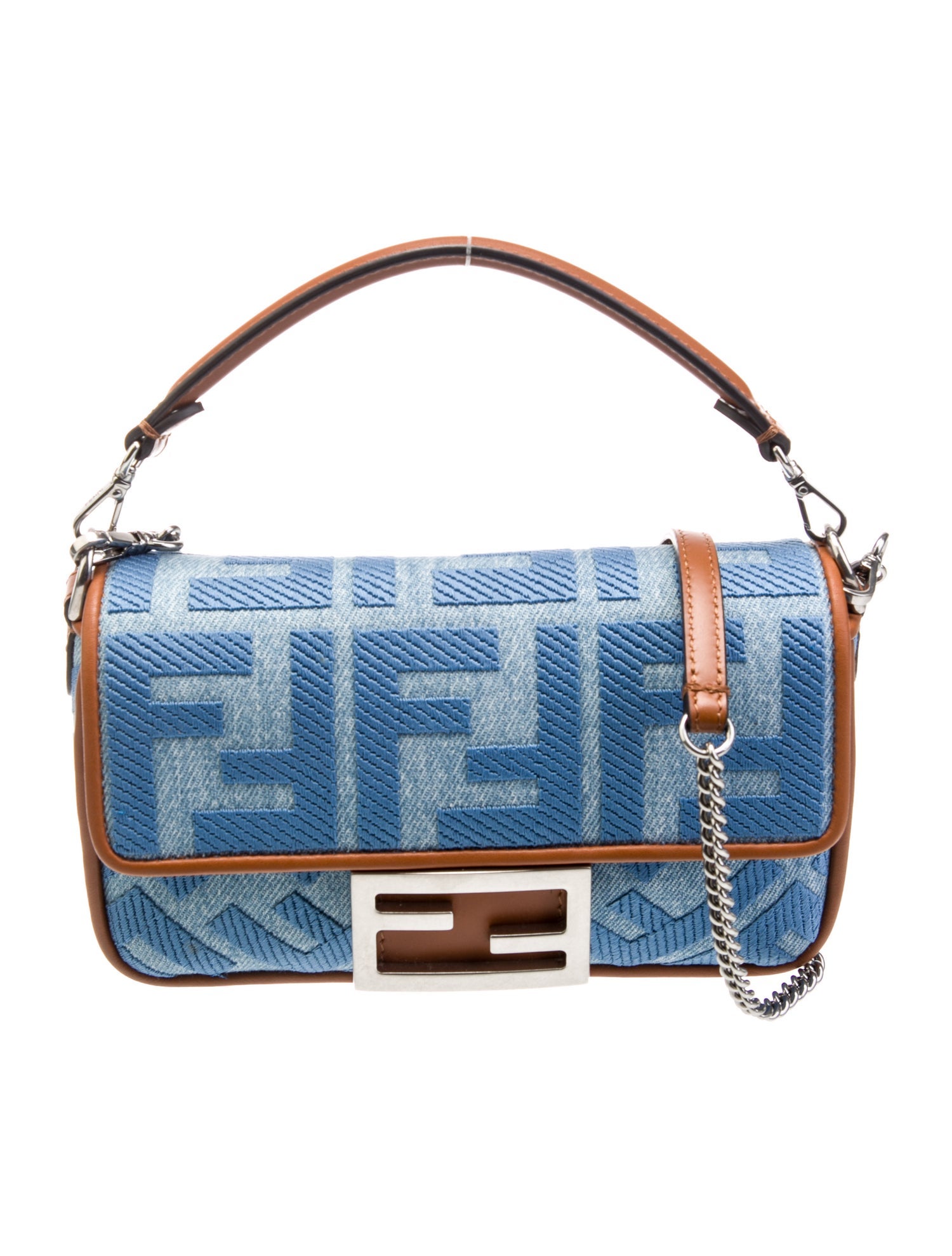 Fendi Zucca FF Baguette Mini 2023