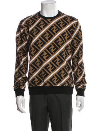 Fendi 2021 Zucca FF Logo Pullover
