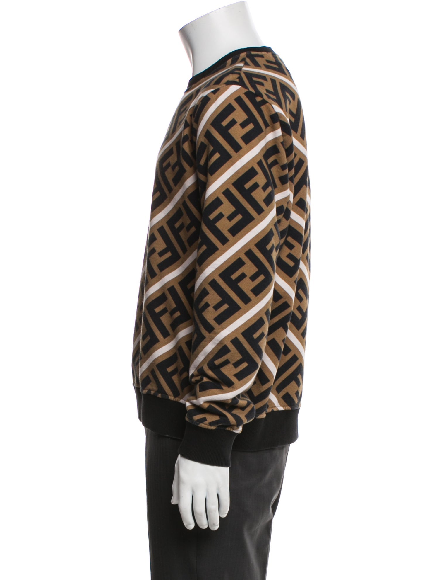 Fendi 2021 Zucca FF Logo Pullover