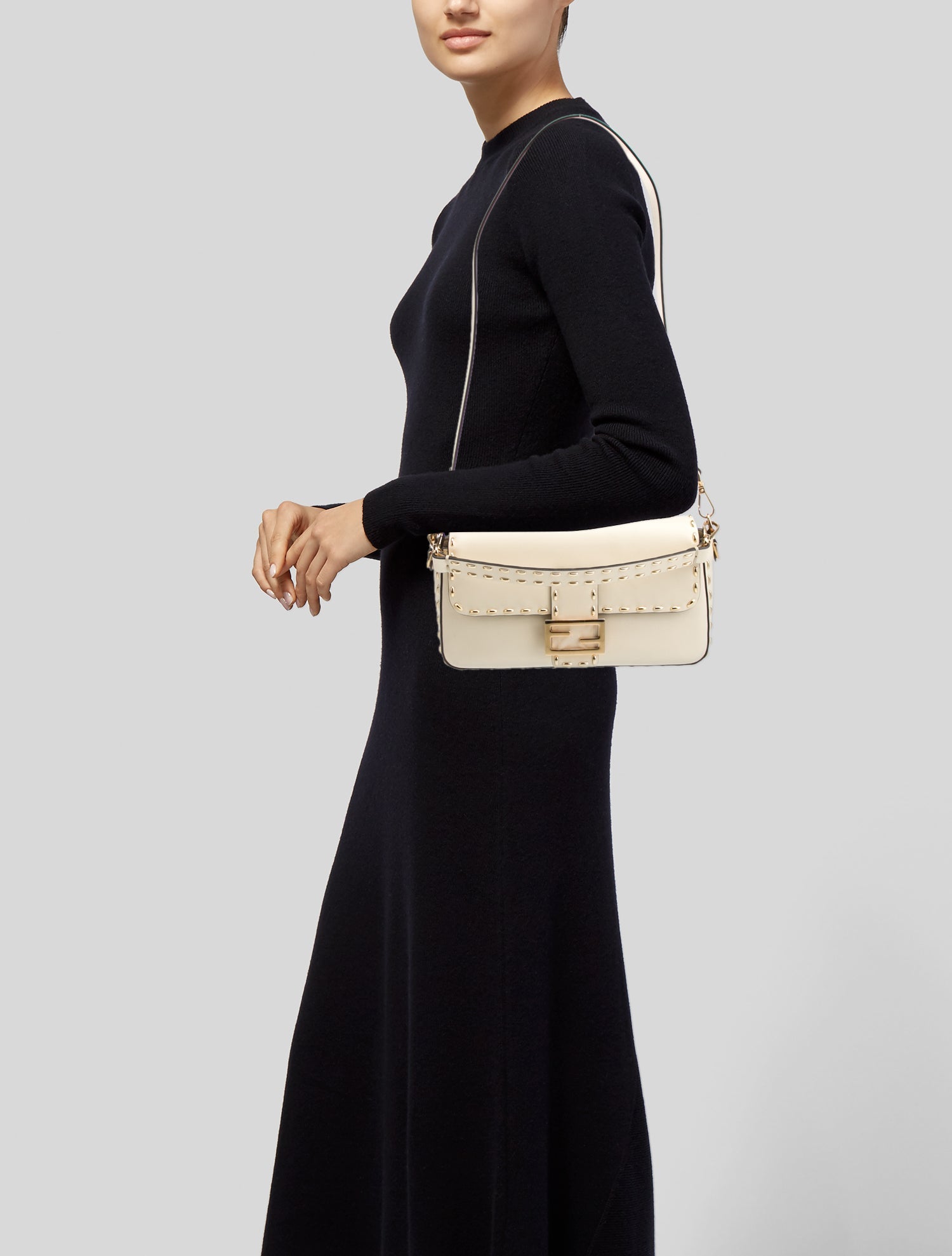 Fendi Leather Baguette bag