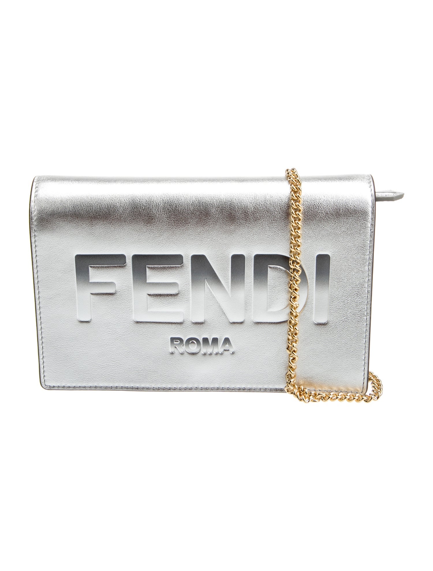 Fendi Leather Clutch 2022