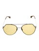 Fendi Aviator Tinted Sunglasses