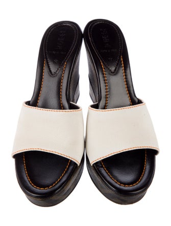 Fendi Canvas Printed Slides