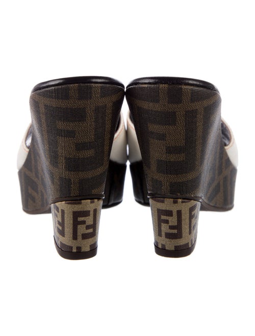 Fendi Canvas Printed Slides