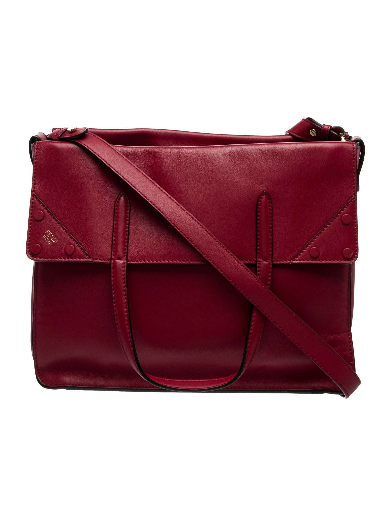 Fendi Leather Flip Large Vintage