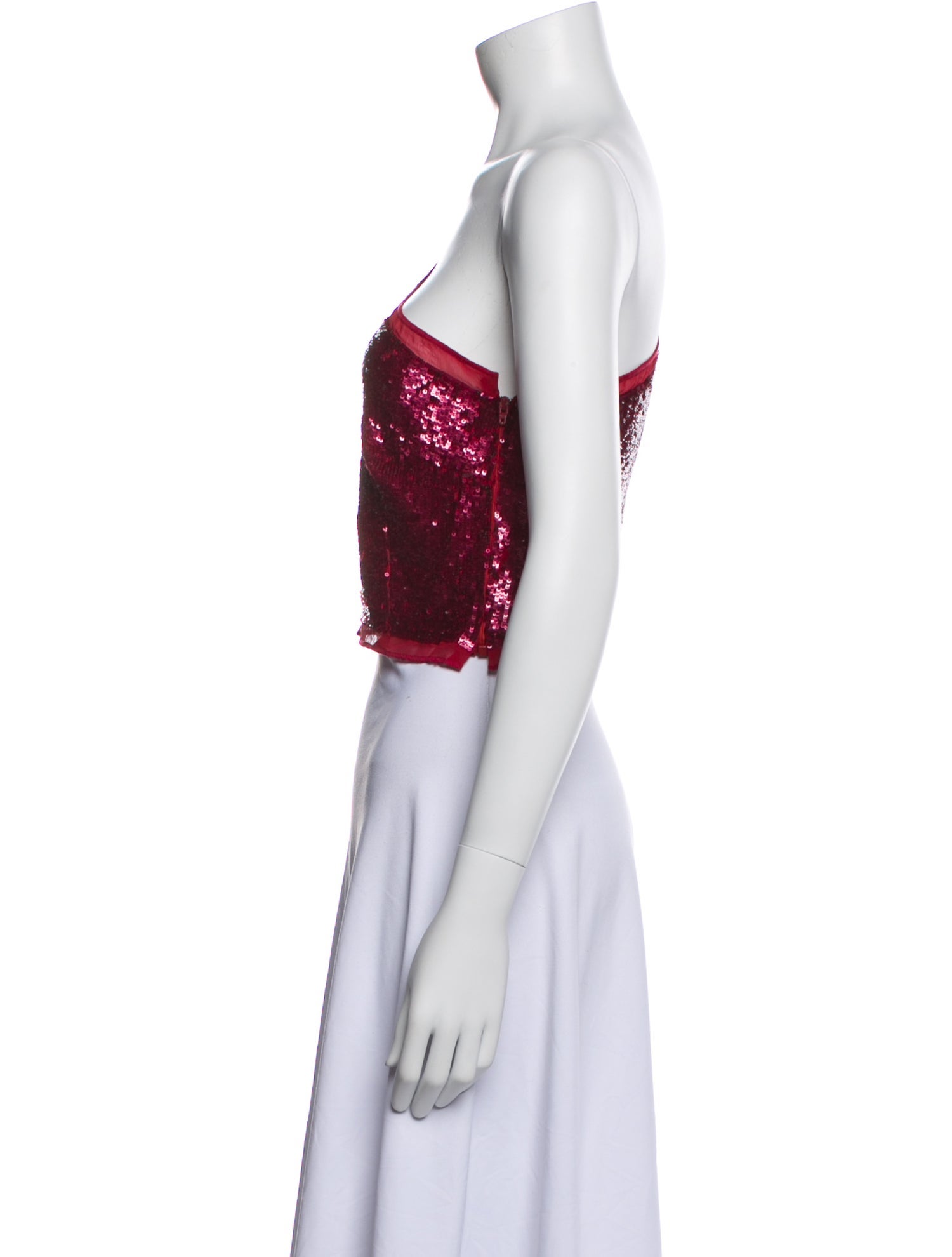 Fendi Vintage Late 1980's - Early 1990's Crop Top