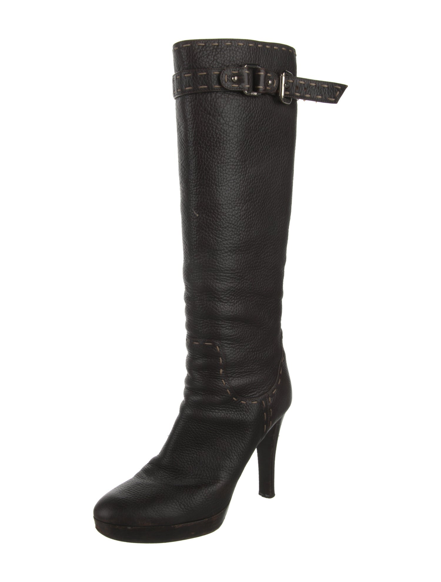 Fendi Leather Boots