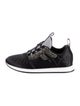 Fendi Neoprene Crystal Embellishments Athletic Sneakers