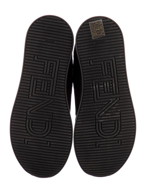 Fendi Neoprene Crystal Embellishments Athletic Sneakers