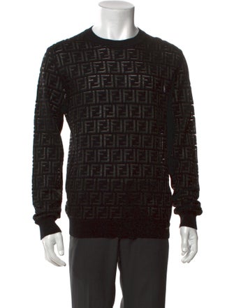 Fendi Zucca FF Logo Wool Pullover w/ Tags
