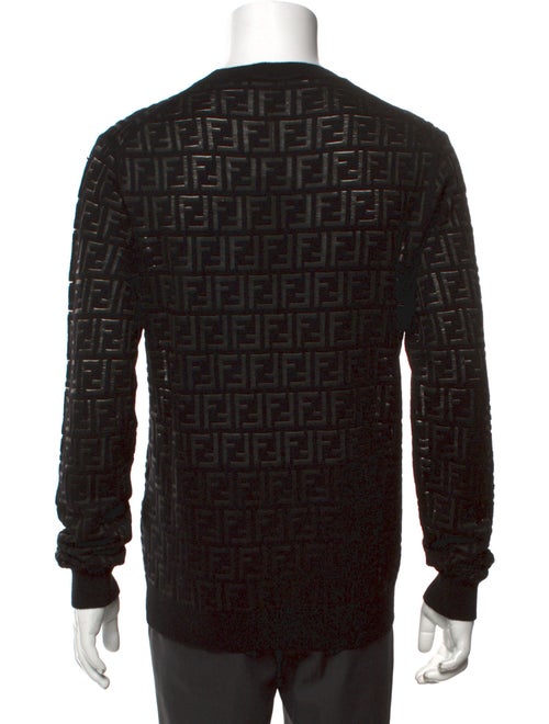 Fendi Zucca FF Logo Wool Pullover w/ Tags