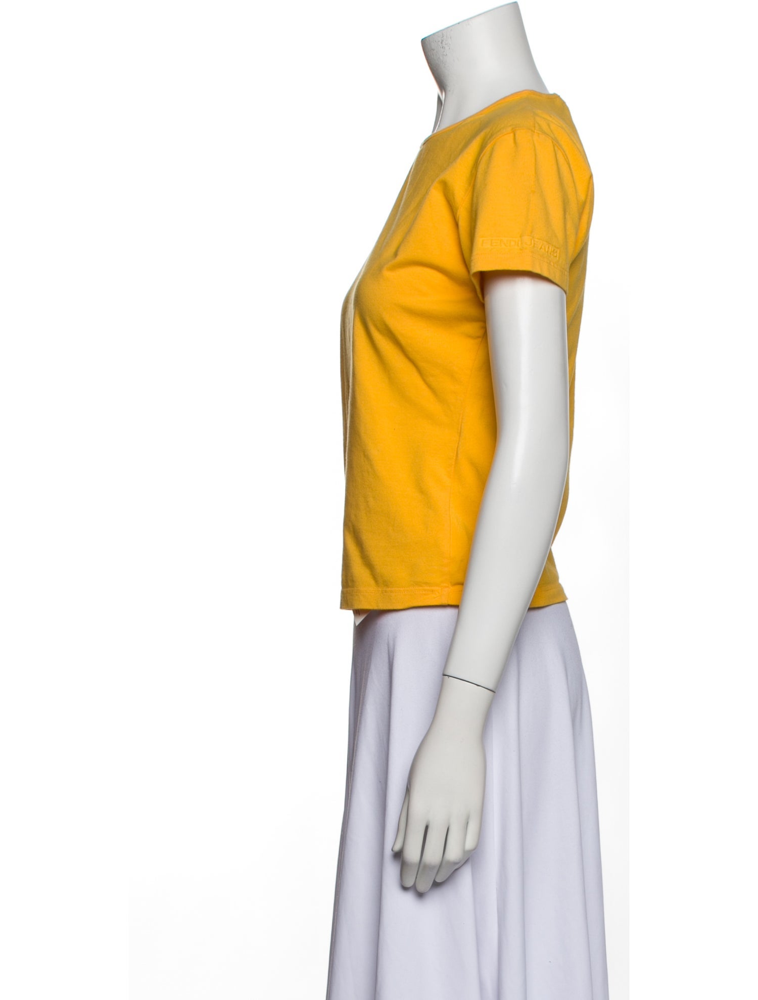 Fendi Crew Neck Short Sleeve T-Shirt