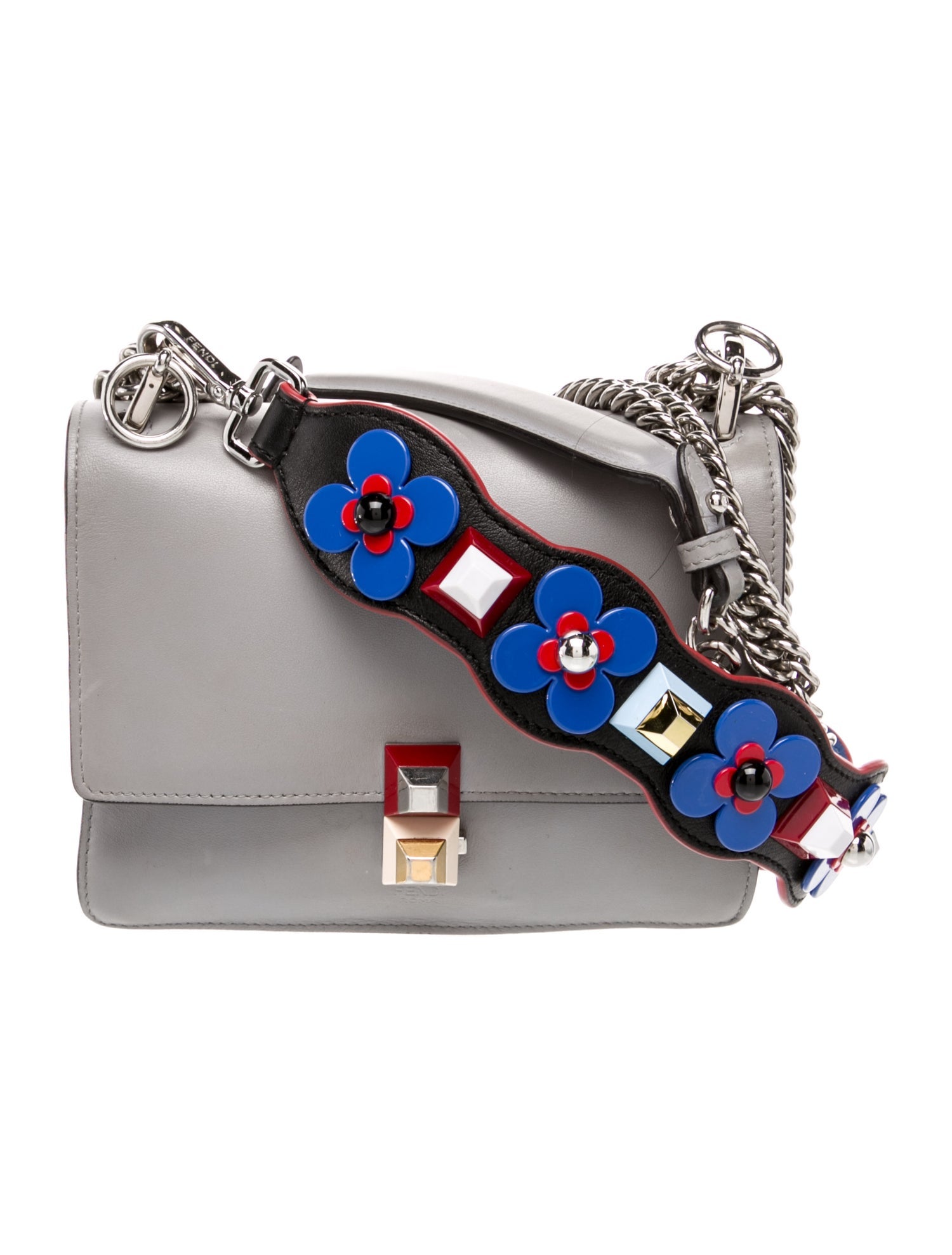 Fendi Leather Kan I Small