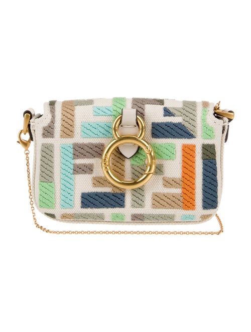 Fendi Canvas Baguette Nano 2023