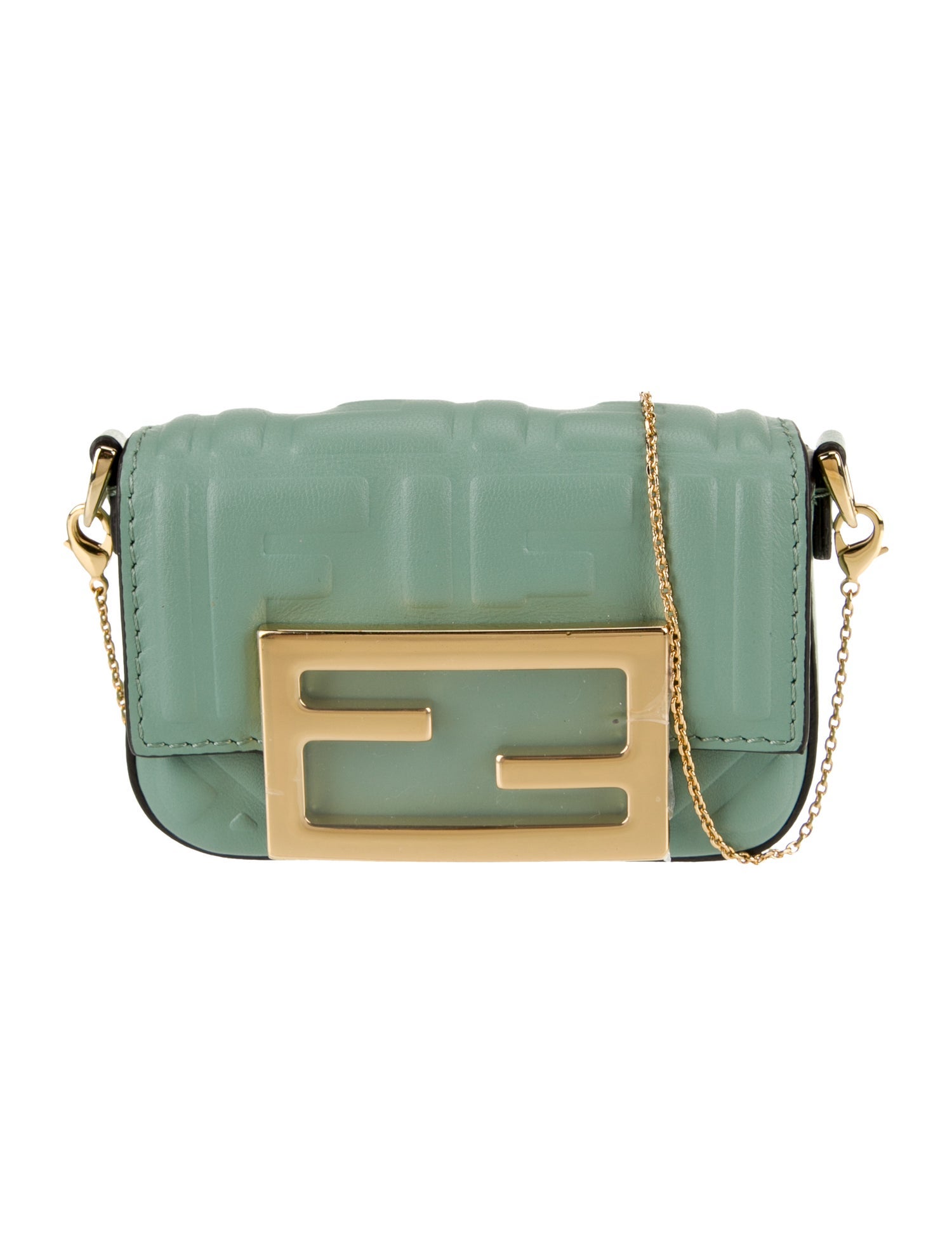 Fendi Leather Baguette Nano 2022