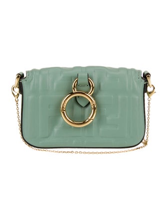 Fendi Leather Baguette Nano 2022