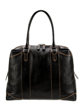 Fendi Patent Leather Top Handle Bag