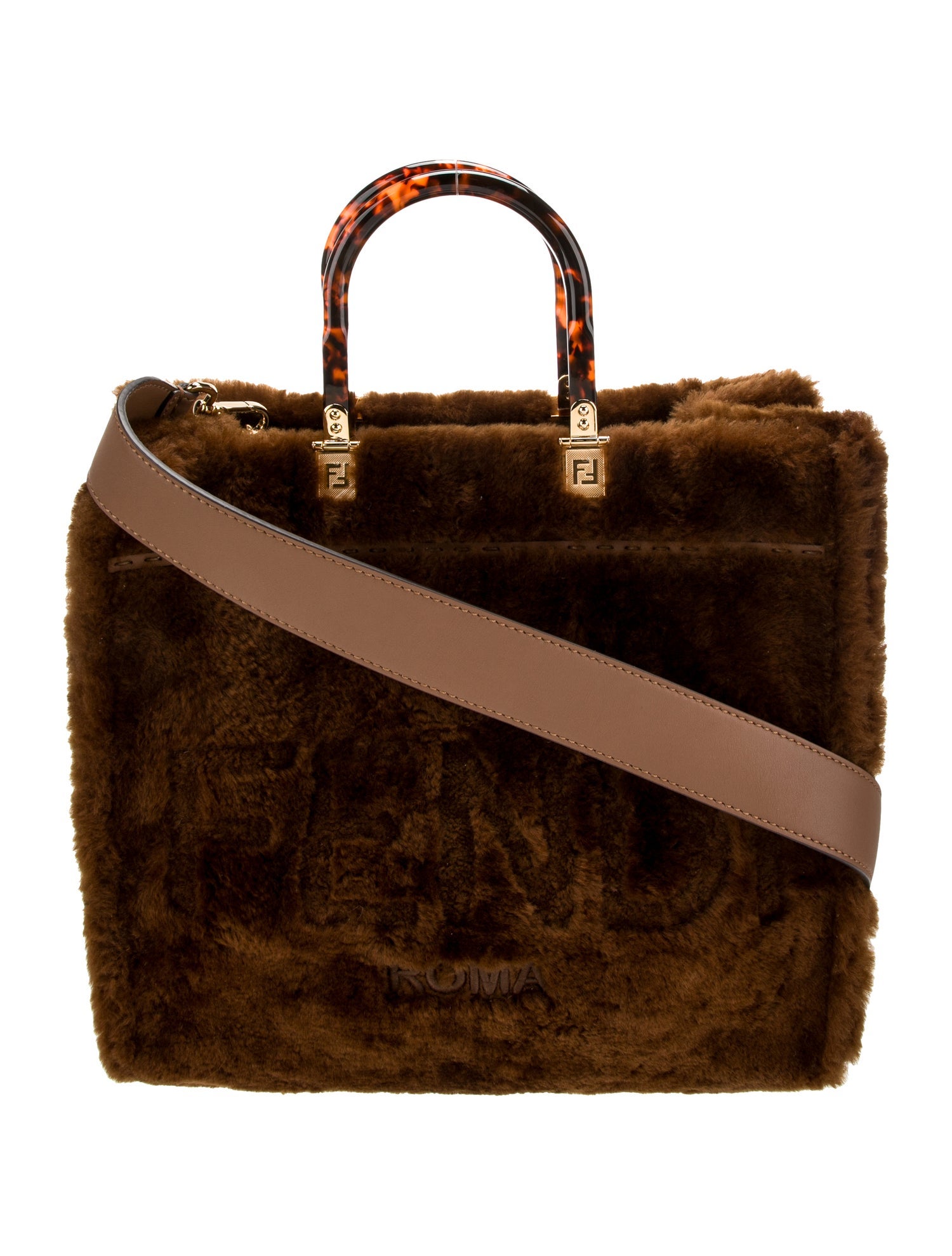 Fendi Faux Fur Sunshine Medium