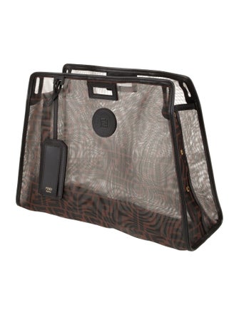 Fendi Zucca FF Top Handle Bag