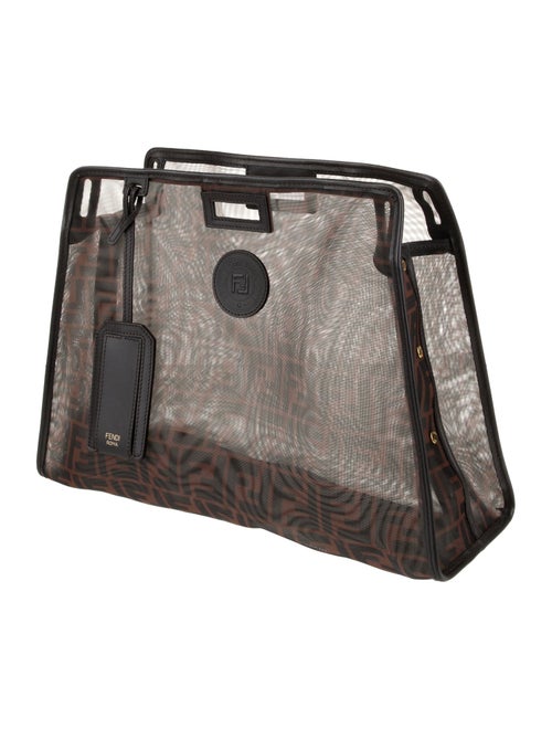 Fendi Zucca FF Top Handle Bag