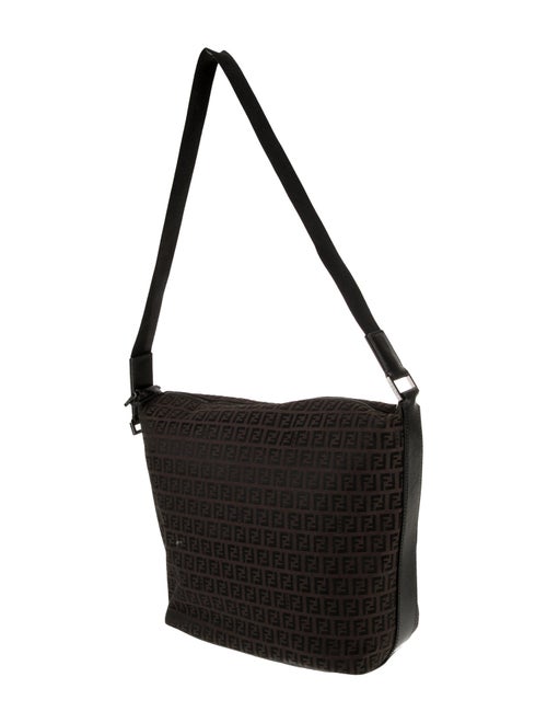 Fendi Zucchino FF Messenger Bag