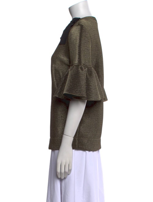 Fendi Crew Neck Short Sleeve Sweatshirt