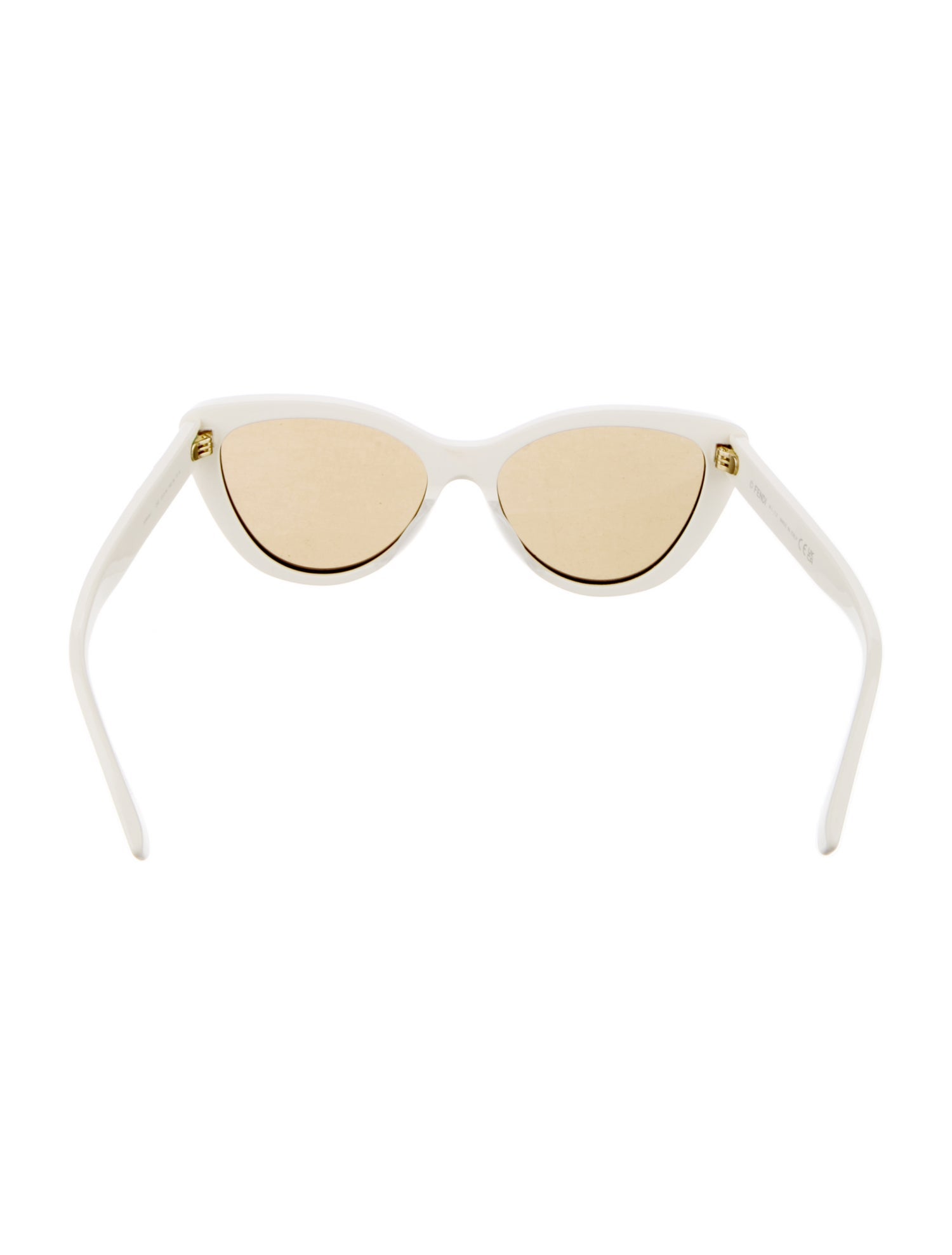 Fendi Zucca FF Logo Cat-Eye Sunglasses