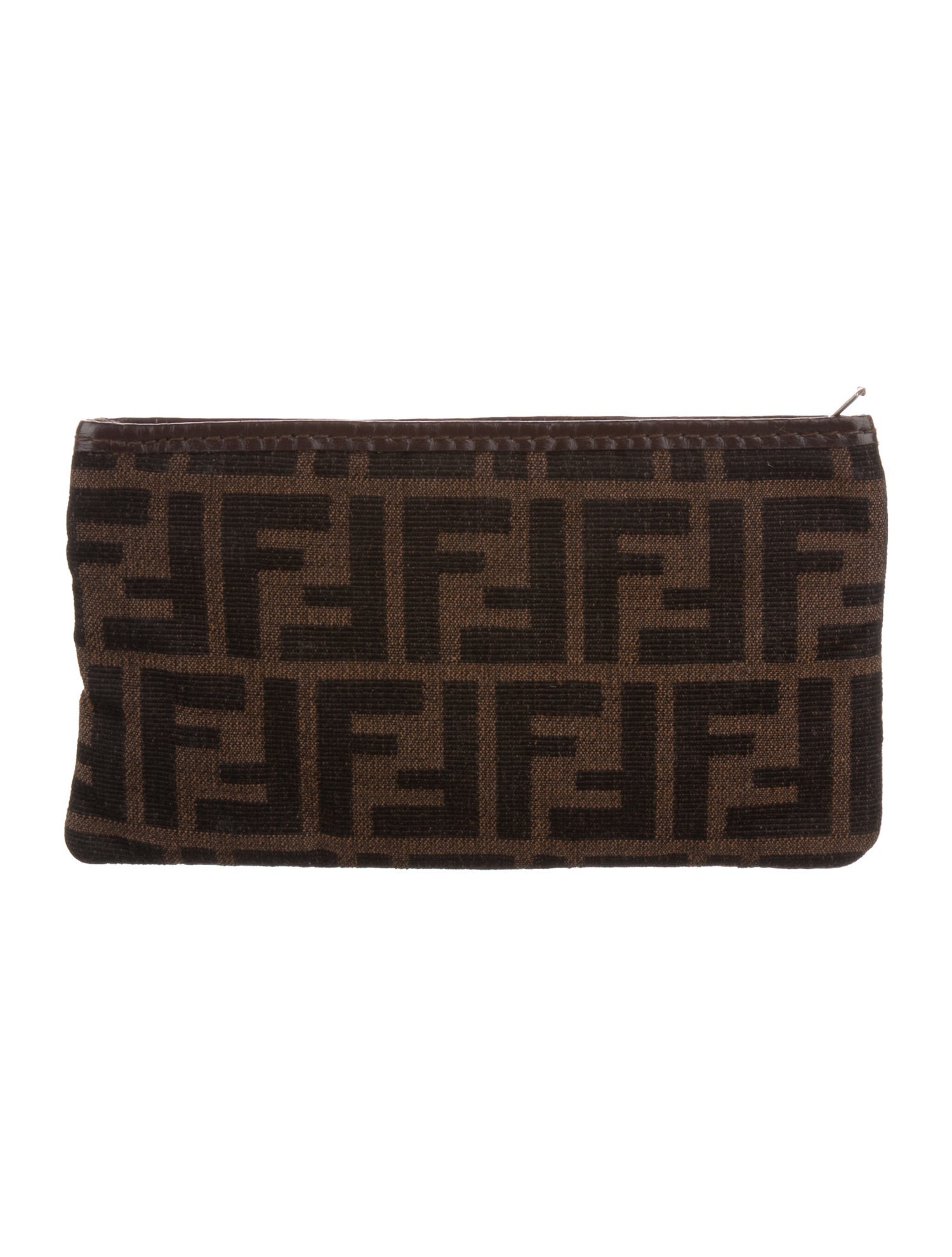 Fendi Vintage Zucca FF Logo Wallet